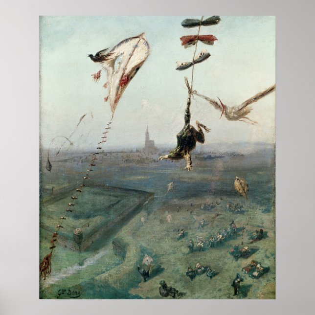 Pôster Between Heaven and Earth, 1862 (Frente)