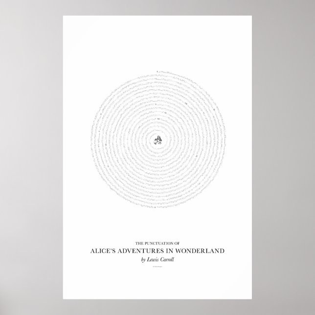 Pôster Between the Words: Alices Adventures in Wonderland (Frente)