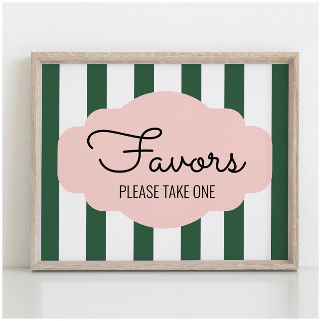 Poster Beverly Colinas Rosa+Sinal de Favor do Partido Ver (Criador carregado)