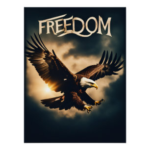 Pôster Beyond Wings: Freedom with an Eagle