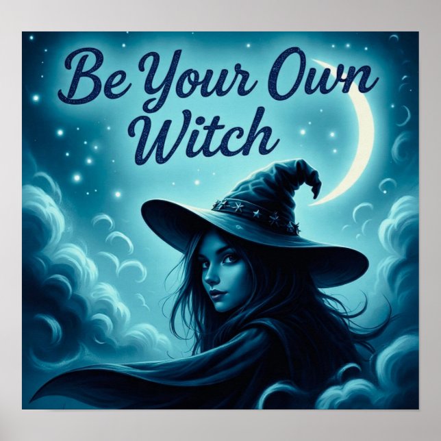 Poster BeYourOwnWitch (Frente)