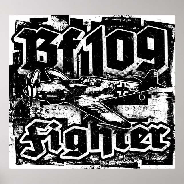 Poster Bf 109 (Frente)
