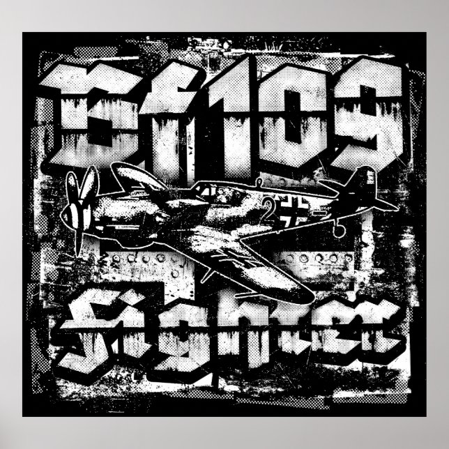 Poster Bf 109 (Frente)