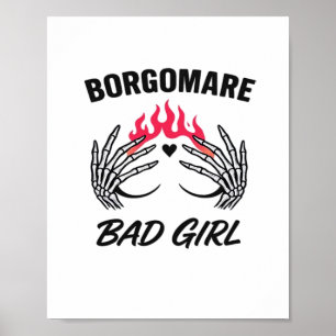 Poster Bgm Bad Girl II - Mãos do Coração do Esqueleto