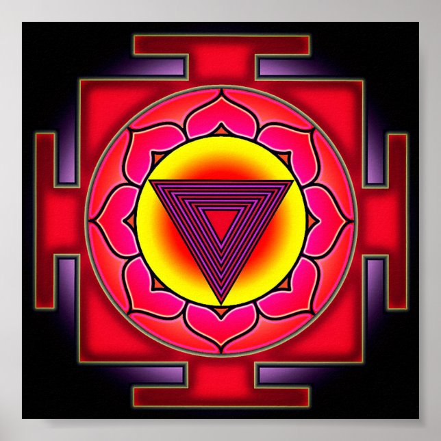 Poster Bhairavi Yantra (Frente)