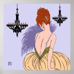 Pôster Bianca no Lilac - impressões/posters