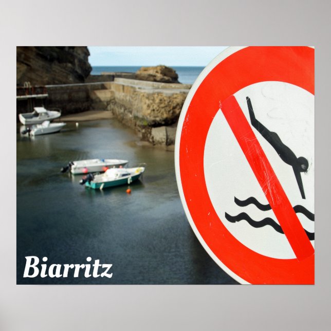 Poster Biarritz (Frente)