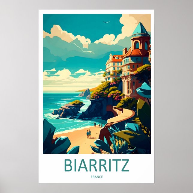 Poster Biarritz 2 (Frente)
