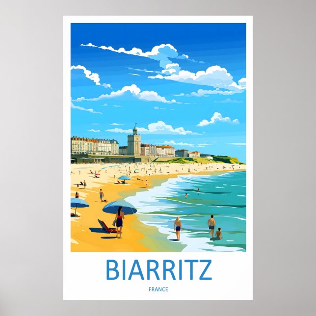 Poster Biarritz 3 (Frente)