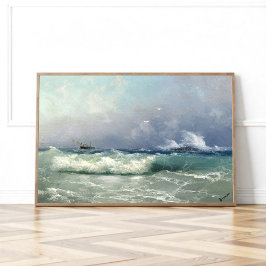 Poster Biarritz, Ivan Konstantinovich Aivazovsky