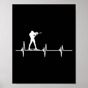 Poster Biathlet Winter Sports Cross-country do Biathlon S
