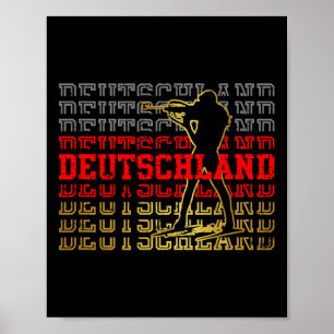 Poster Biathlon Alemanha Alemanha Wintersport
