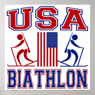 Pôster Biathlon EUA