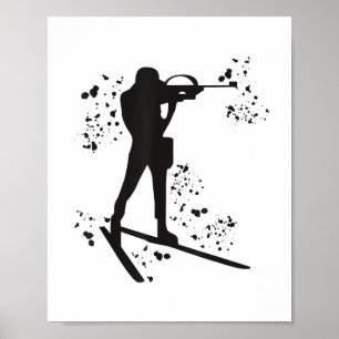 Poster Biathlon T-shirt_2.png do Biatlo Nórdico de Esqui