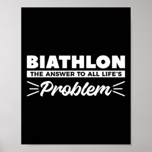 Poster Biatlo A resposta para o problema da vida