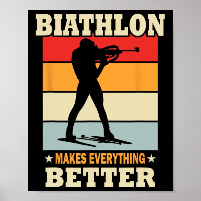 Poster Biatlo torna tudo melhor - Biatlo (Frente)