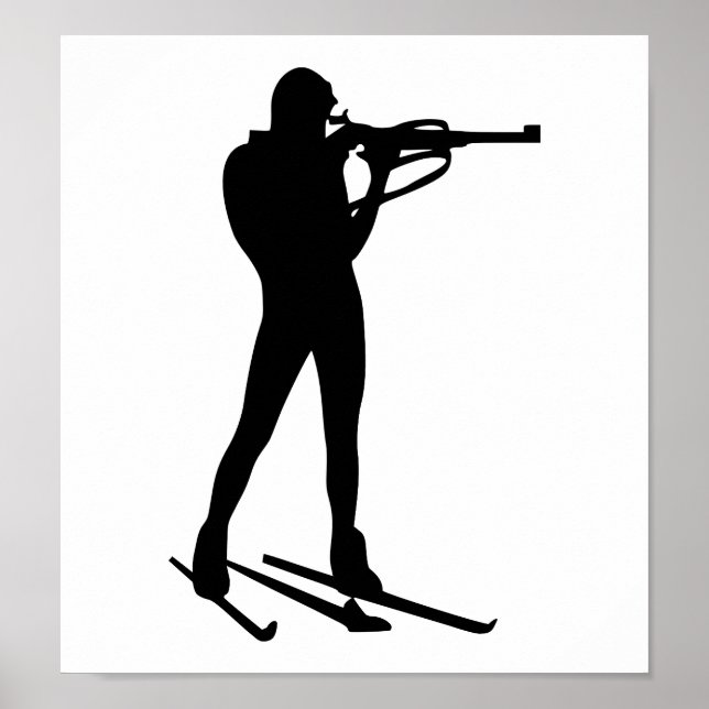 Pôster Biatlon (Frente)