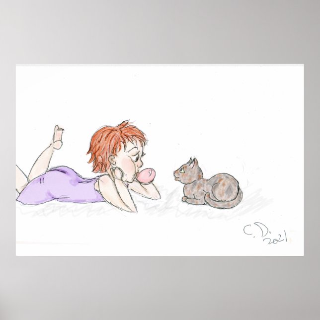 Poster Bibblegum-Tails&Tots (Frente)