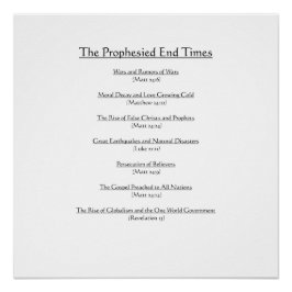 Pôster BÍBLIA: Os Tempos Finais Proferidos