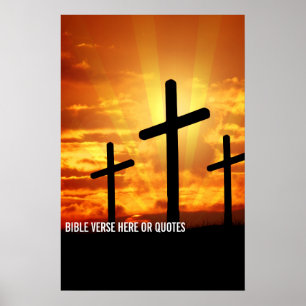 Poster Bíblia Personalizada Versa Ou Cotações de Apresent