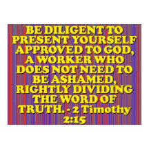 Bíblia verso de 2 Timothy 2:15.