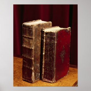 Poster Bíblias pertencentes a Lord Byron e Augusta Leigh