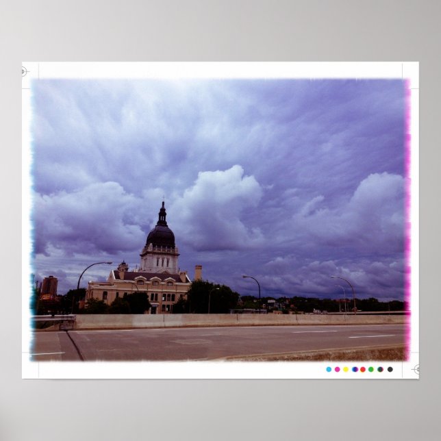 Pôster Bíblico à Direita (Frente)