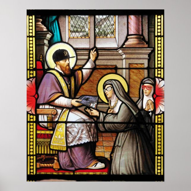 Pôster Bíblico salto de anca (Frente)