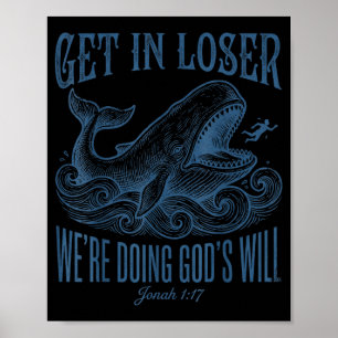 Poster Bíblico vamos nós estamos fazendo a vontade de Deu