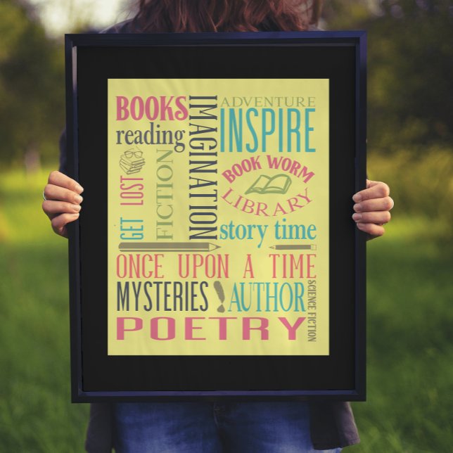 Poster Biblioteca de metrô (Criador carregado)