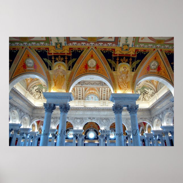 Poster Biblioteca do Congresso (Frente)