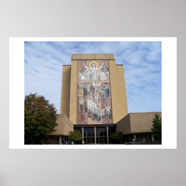 Pôster Biblioteca Hesbergh (Frente)