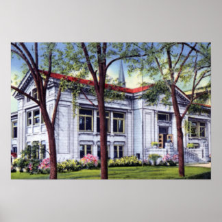 Pôster Biblioteca McGhee do Tennessee Knoxville