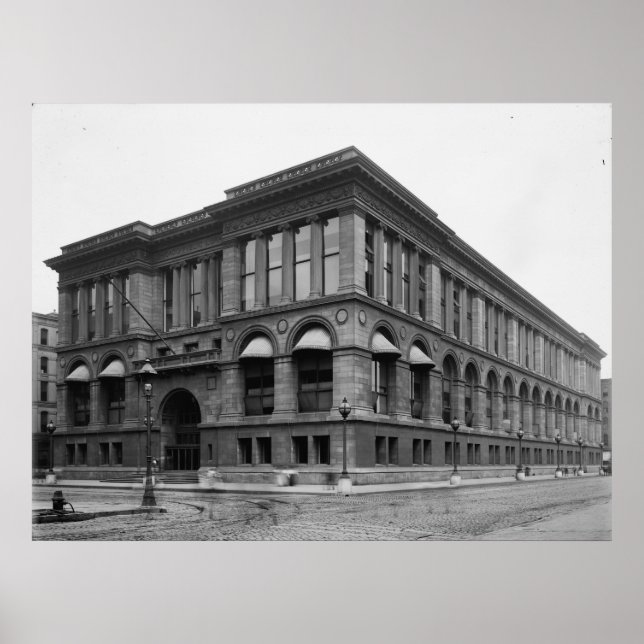 Poster Biblioteca Pública de Chicago (Frente)