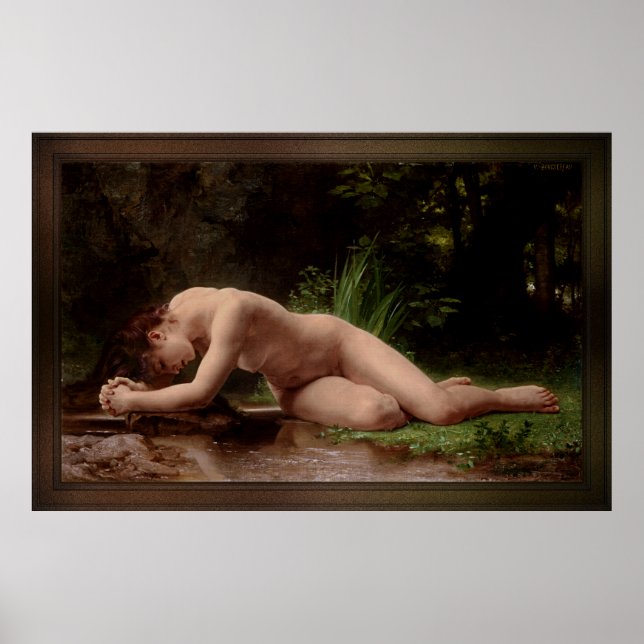Poster Biblis por William-Adolphe Bouguereau (Frente)