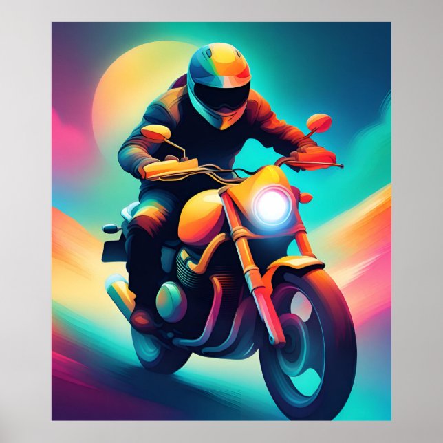 Poster bicicleta (Frente)