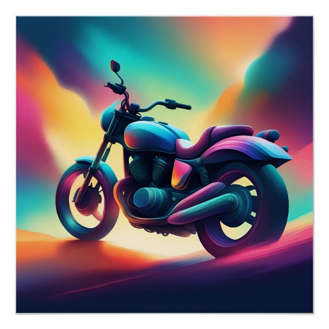 Pôster bicicleta (Frente)