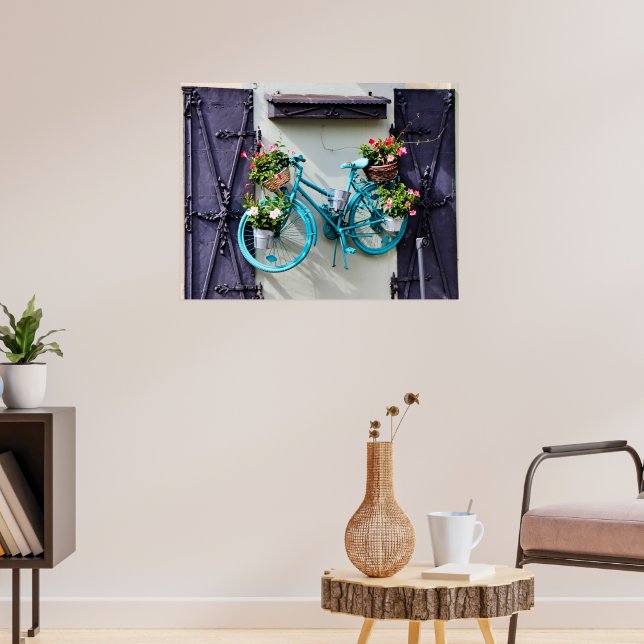 Poster Bicicleta Azul (Sala de Estar 3)
