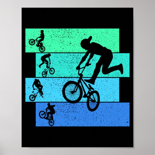 Poster Bicicleta Bmx Infantil Masculina Performance (Frente)