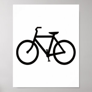 Poster Bicicleta Ciclismo Ciclista Bicicleta de Montanha