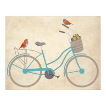 Bicicleta com Aves
