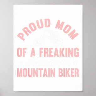 Poster Bicicleta De Ciclismo De Montanha Mãe