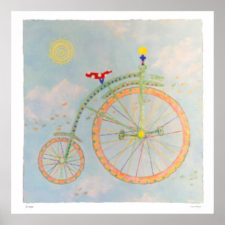 Poster Bicicleta de Circo Impressa
