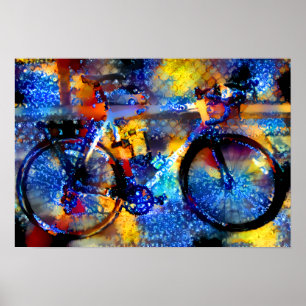 Poster Bicicleta de Fractalized