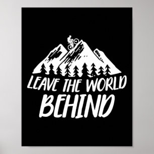 Poster Bicicleta de Montanha