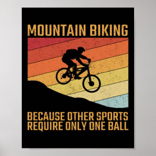 Poster Bicicleta de Montanha Mtb Downhill Mountainbike Ci