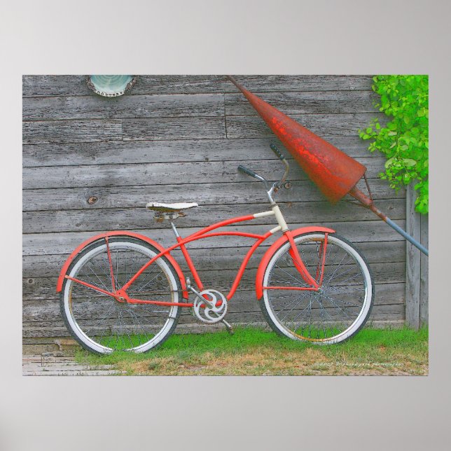Poster Bicicleta em Leland (Frente)