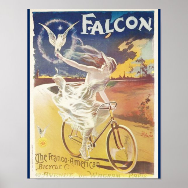 Pôster Bicicleta Falcon (Frente)