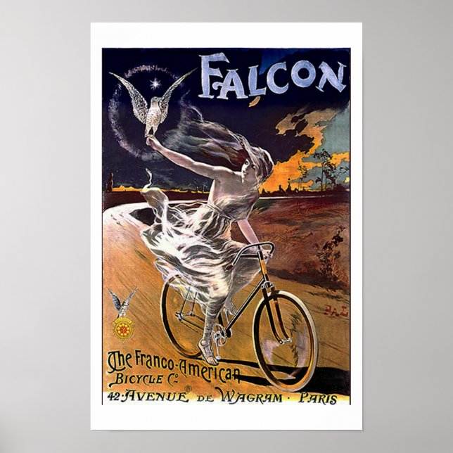 Poster Bicicleta Falcon-c1890 (Frente)