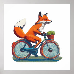 Poster Bicicleta Fox